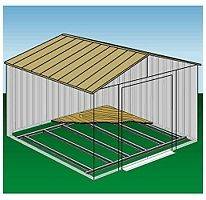 FLOOR FRAME KIT for TEMP SHEDS / BUILDINGS 10X12 or 10 x 14