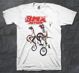 Retro BMX Tshirt, HARO, Mongoose, GT Performer BMX Vintage Cool S 