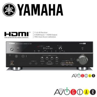Yamaha HTR5063B 7.1 HD Receiver HDMI 3D YPAO HTR 5063B