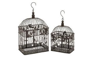 On Sale New Garden Decor Square Metal Bird Cage Design