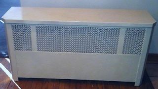 Metal Radiator Covers. Excellent condition. Recently painted.