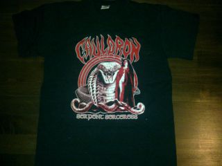 Cauldron serpent sorceress shirt goat horn heavy metal canada