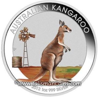   2012 Outback #2 Kangaroo Beijing Coin Show Special $1 Silver Color