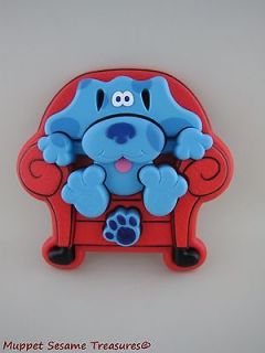 BLUES CLUES CHUNKY 3D PUZZLE Blue in Red Thinking Chair Complete Tyco 