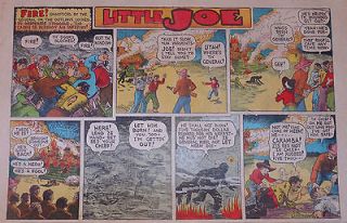 Little Joe by Leffingwell & Gasoline Alley   large half page Sunday 
