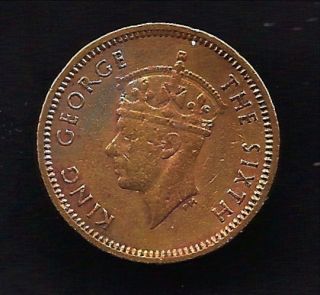 World Coins   Hong Kong 5 Cents 1949 Coin KM # 26