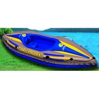 Intex Challenger K1 Kayak 1 PERSON FREE 2 DAY DELIVERY!