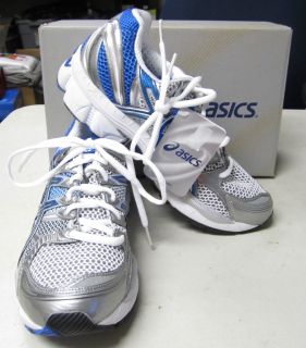ASICS GEL NIMBUS 12 RUNNING SHOES SIZES 6 ~BLUE/SILVER ~NEW WITH BOX
