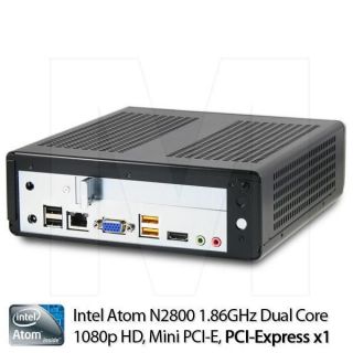 Intel DN2800MT Atom N2800 Marshalltown Mini ITX PC w/ PCI E Expansion 