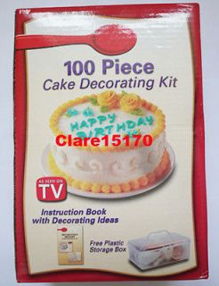   Cake Decorating Kit Cooking Nozzles Pastry Tube Set as seen on TV
