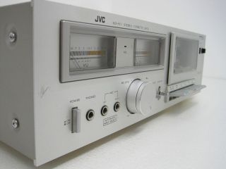   Stereo Cassette Player Recorder Audio Equipment Silver Face Vintage