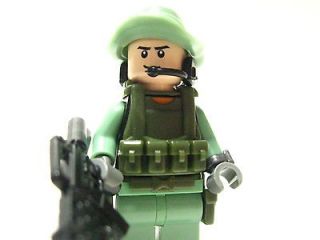 Lego custom   Marine Navy Seal Army Delta trooper Army Soldier SAND 