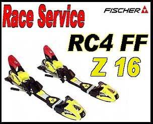 09 10 Fischer Race Service FF RC4 Z 16 Bindings NEW 