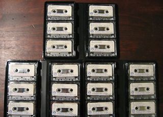 Christian Audio Cassette Tapes Church Sermons Bible Teachings. Mixed 