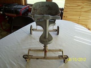 Vintage antique baby walker carriage stroller collectible toy