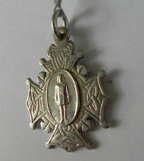   Irish Hallmark Sterling Silver Dance Watch Fob Awards Medal 1944