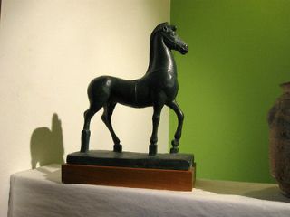 Mid Century Austin Prod Plaster Roman Greek Copy Bronze Horse