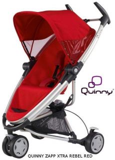 QUINNY ZAPP XTRA BUGGY / STROLLER REBEL RED   ULTRA COMPACT   NEW