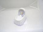 The Valencia Collections Baby in A Bassinet Musical Figurine