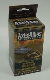 Axis & Allies Miniatures Early War 1939 1941 Booster Pack from 