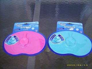 TOMMEE TIPPEE EXPLORA.EASI MAT.BABY PLATE & BOWL HOLDER NWT BPA FREE 
