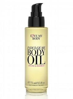 Victoria Secret LOVE MY BODY Indulge Me Body Oil Orchid & Bamboo NEW 