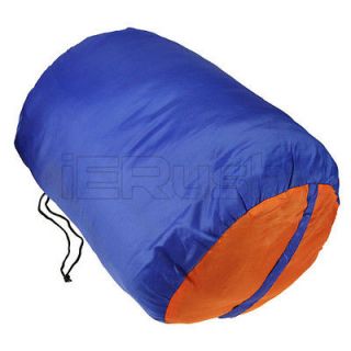 NEW Outdoor Camping Sleeping Bag for 2 Person Blue