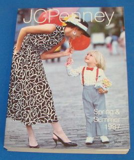 JC PENNEY 1987 big SPRING & SUMMER department store CATALOG