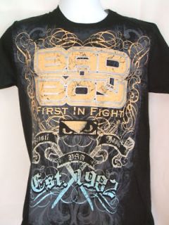 BAD BOY Thrasher UFC Mens T shirt NEW