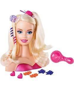Barbie Princess Doll Styling Head with Accessories ring earrings hair 