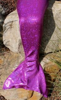 Fin Fun Mermaid Tail in Purple Tiger   Affordable and Swimmable