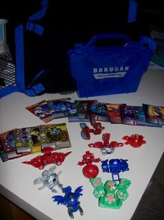 15 cards and 9 Bakugan Battle Brawlers and carrying casefree 