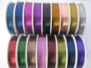 Jewelry Craft Copper Wire   22, 24, 26, & 28 Gauge Many Colors  Happy 
