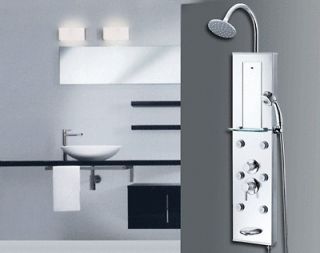   balance shower panel multi functions & tub faucet tower 51 P704 483