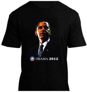 OBAMA PRESIDENT BLACK X LARGE XL MENS T SHIRT 2012 ELECTION VOTE 
