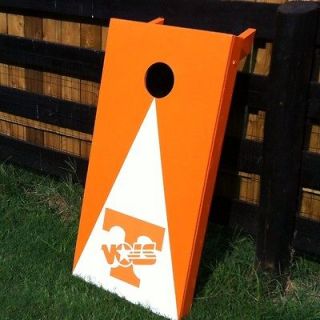   OF TENNESSEE Cornhole Boards With 8 Bags, Bean Bag Toss Game