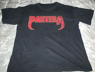 Pantera XL t shirt heavy metal rage 90s 1990s vulgar display of power 