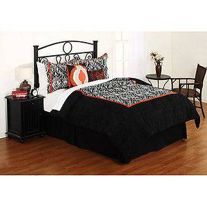 Hometrends Sumba Bedding / Queen Comforter Set   NEW
