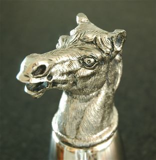 Gucci Silver Stirrup Cups with Horse Heads   Rare Large Collection