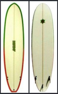 NEW 76 Fiberglass Funshape Surfboard, Surf Board, Funboard, Great 