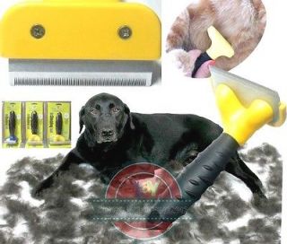 New Professional Dog Cat Hair Grooming Shedding Trim Tool Comb Brush 