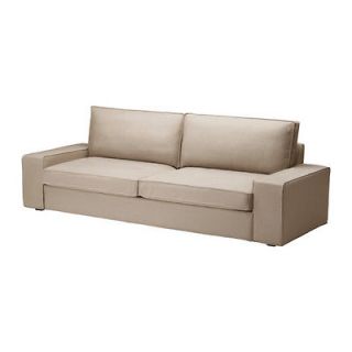 For Parts Ikea Kivik Sofa bed Slipcover   Dansbo beige