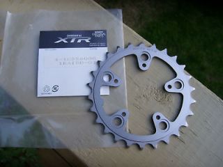NOS SHIMANO XTR FC M952 5 ARM 26t CHAINRING, NEW IN PACKAGE