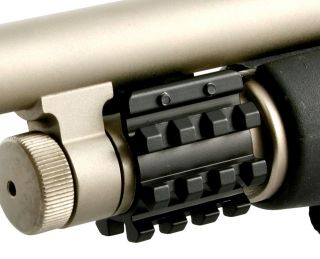 New Laserlyte Tactical Shotgun Tri Rail Mounting System   Adds 3 