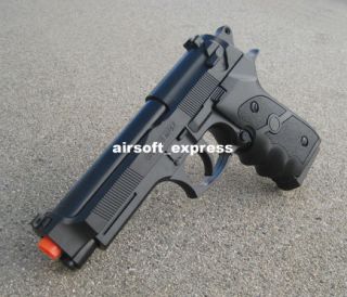   Airsoft Spring Gun Pistol Black Beretta Air Soft Toy Hand Guns w/ BBs