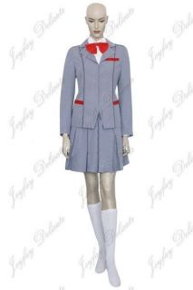 Bleach Kuchiki Rukia School Uniform Cosplay Costume Halloween Clothing 
