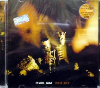 PEARL JAMRIOT ACTCD SONY BMG RUSSIA 1st PRESS OUT OF PRINT