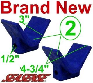 Polyurethane Boat Stops,Blue 3 Trailer Bow Stop,New