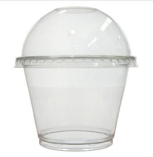 Cupcake Container Carrier Single Plastic Clear Type Box 50EA Box