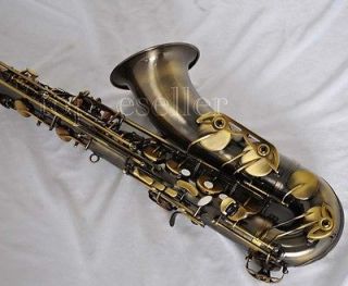 professional Antique Tenor Sax Saxophone Bb High F# Brand New